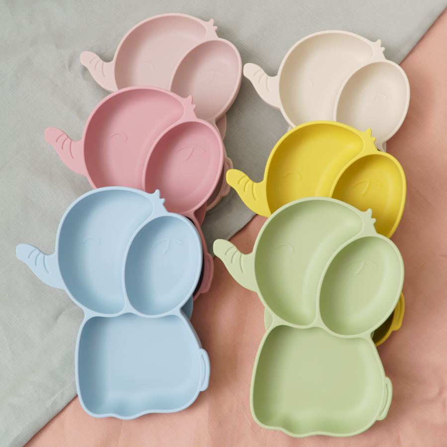 Baby Food Utensils - 1 adet bebek silikon yemek yemekleri
