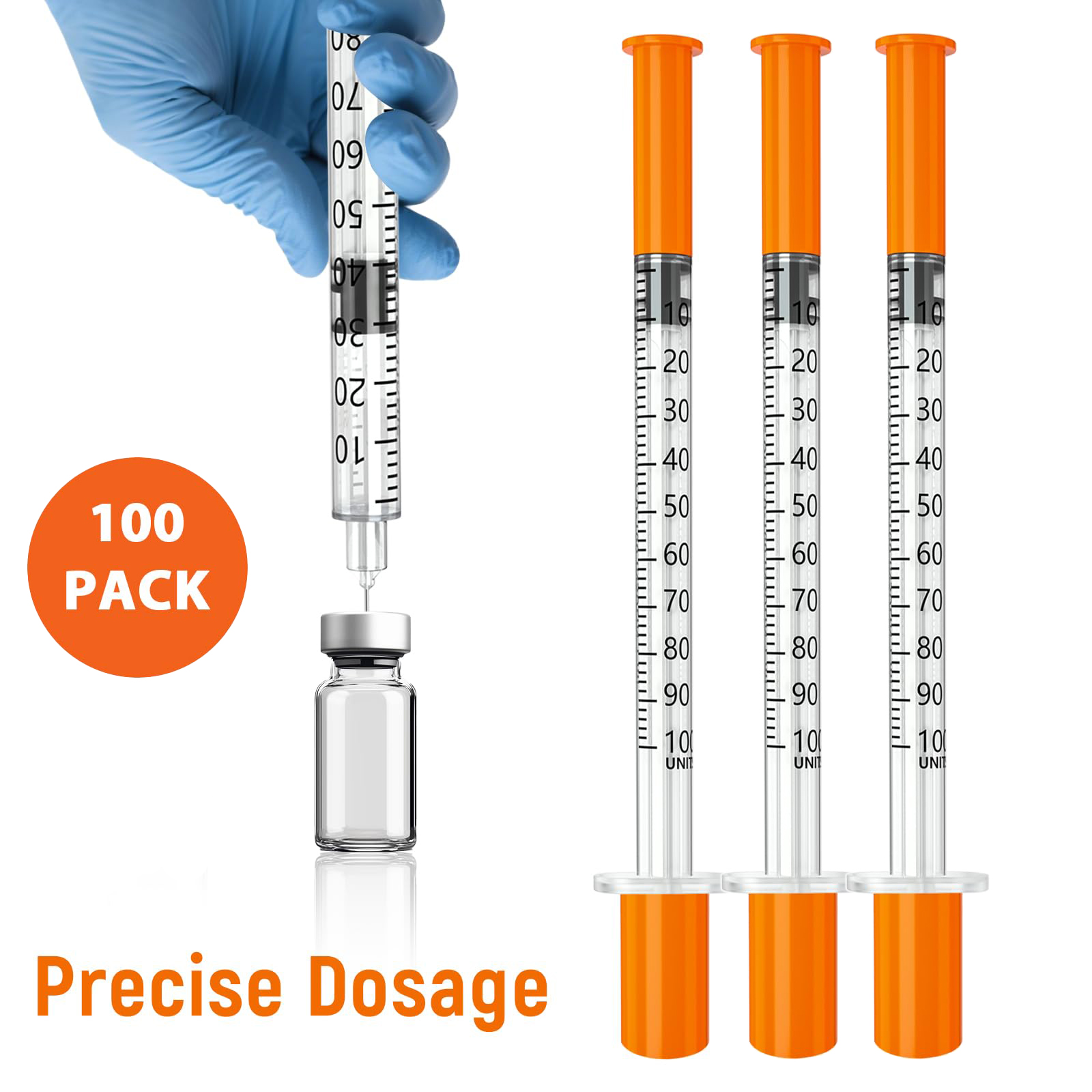 Baby Food Allergy Rash - 1 ml Steril İnsülin Şırıngası 29G