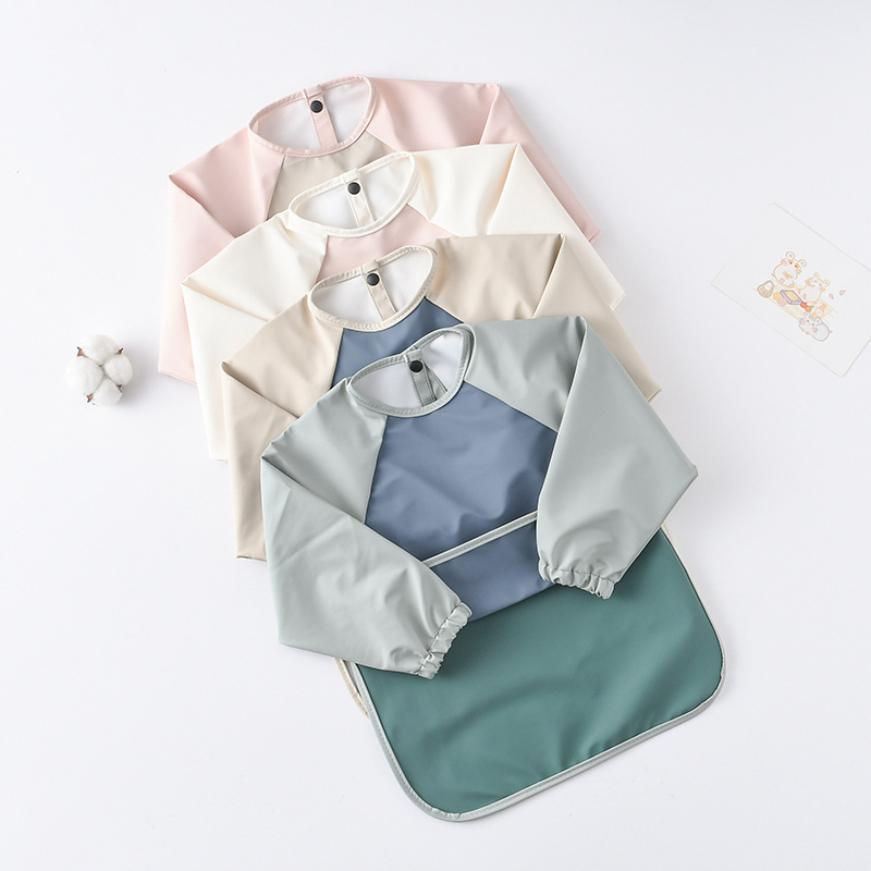 Çocuklar Bebek Uzun Kollu PU Ö - Baby Food Chair incelemesi ve fiyatı