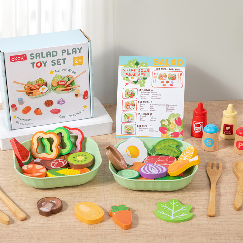 Ahşap Simülasyon Salata Taklit - Baby Food Under 1 Year incelemesi ve fiyatı