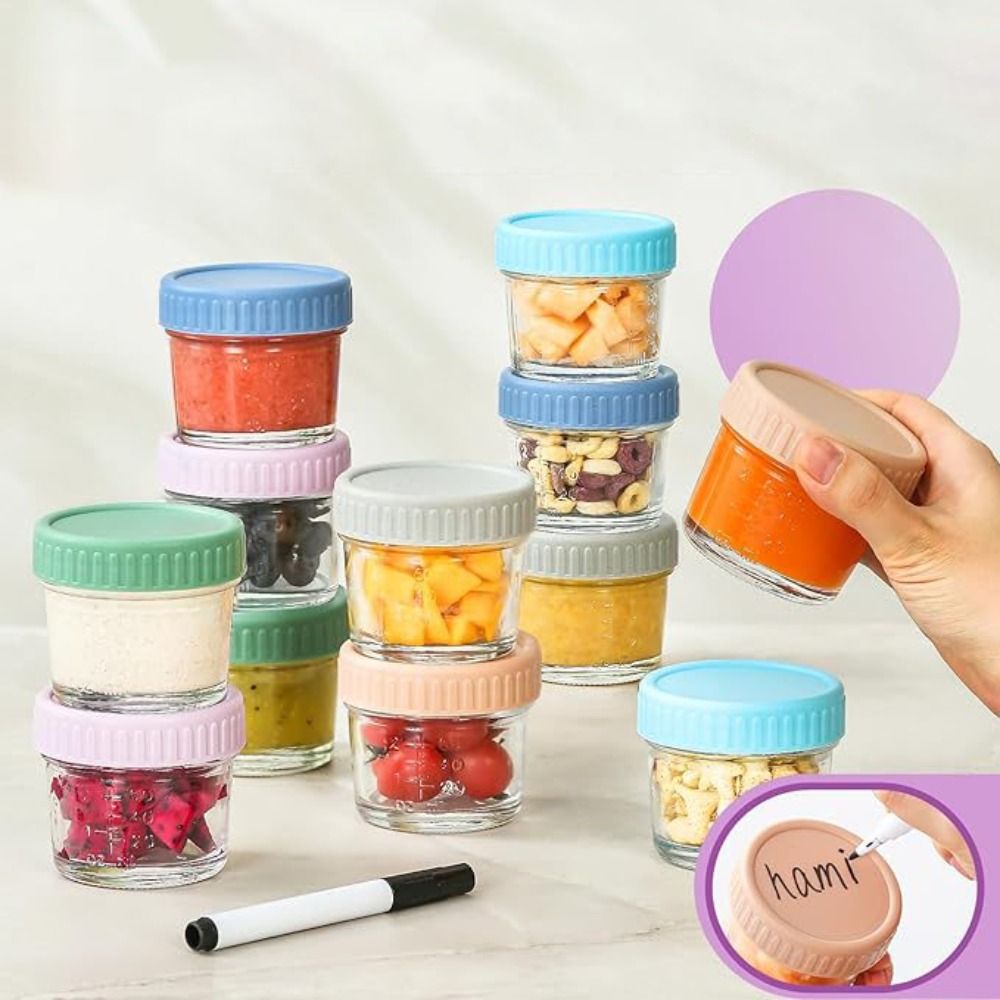 6 adet Mason Kavanoz Cam Bebek - Baby Food Glass incelemesi ve fiyatı