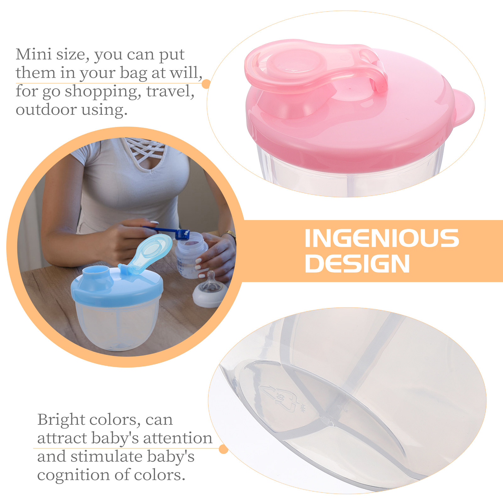 3 Adet Süt Tozu Kabı Yüksek Ka - Baby Food Quality incelemesi ve fiyatı