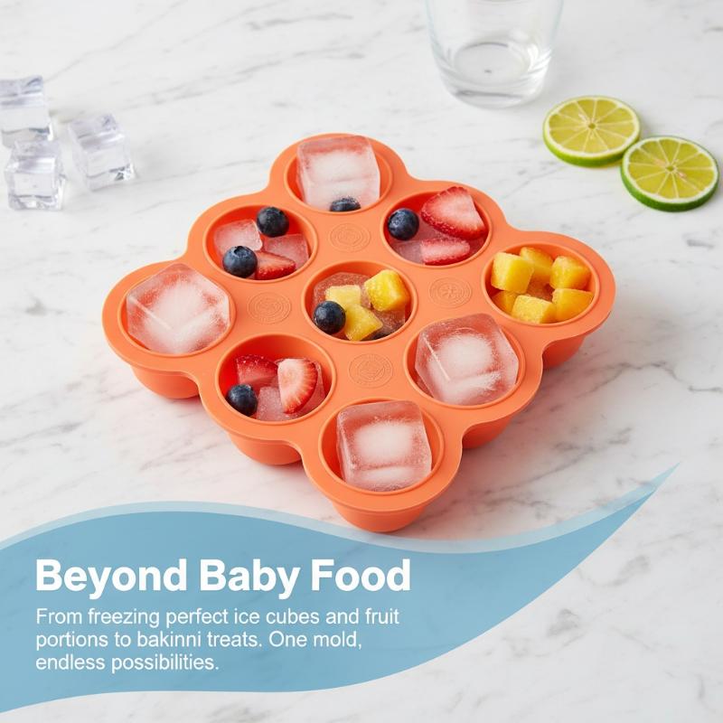 Bebek Maması Silikon Kap 9 Böl - Baby Food Nan incelemesi ve fiyatı