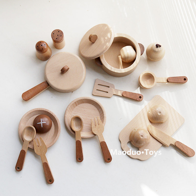 Maoduo Oyuncaklar Kayın Ahşap  - Baby Food Utensils incelemesi ve fiyatı