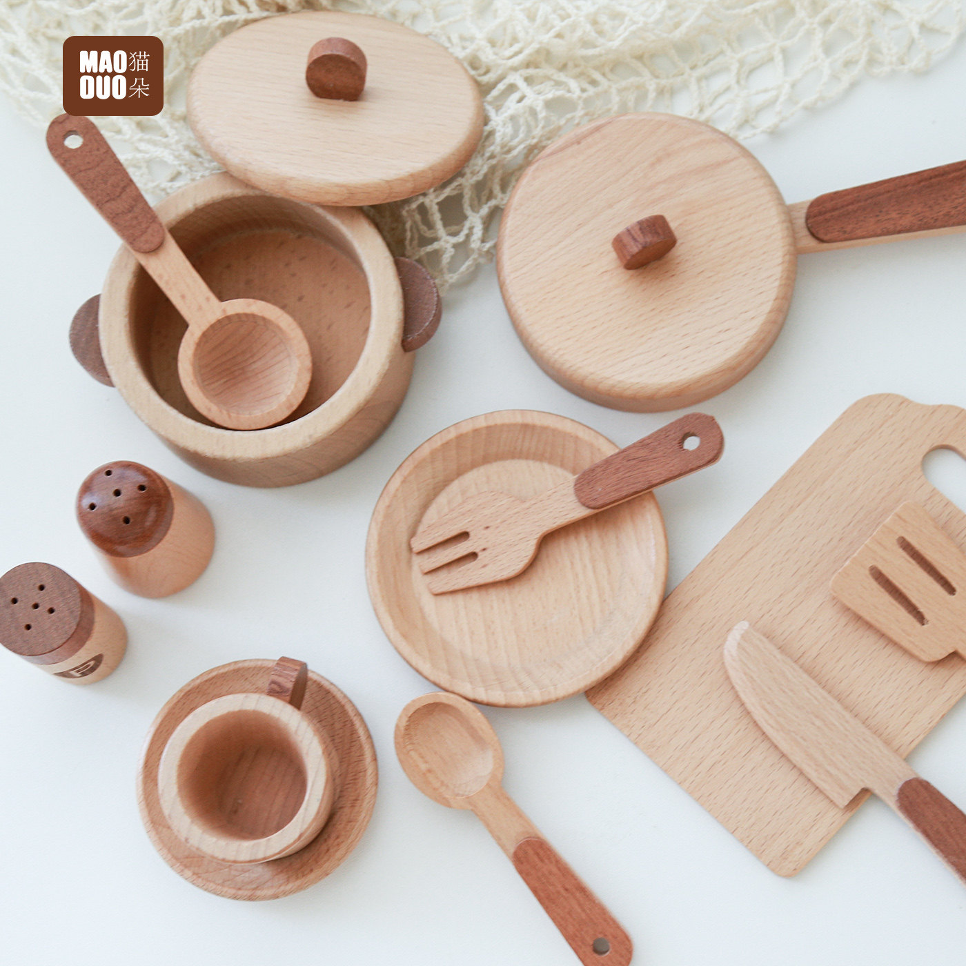 Maoduo Oyuncaklar Kayın Ahşap  - Baby Food Utensils incelemesi ve fiyatı