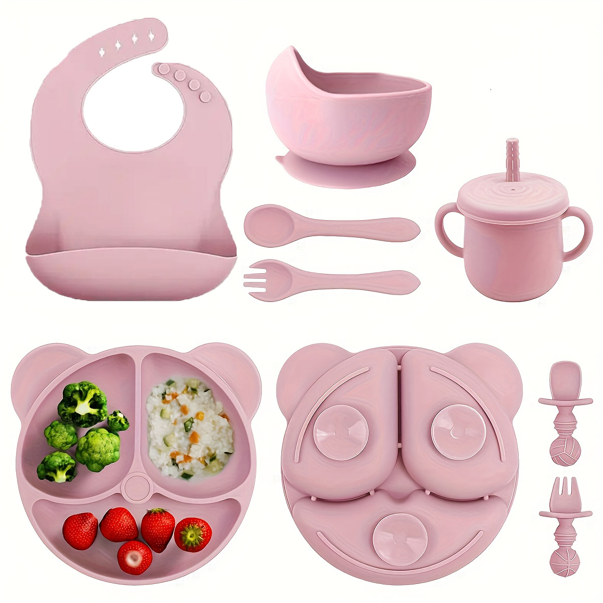 Yeni Küçük Ayı 8 Parçalı Silik - Baby Food Little Spoon incelemesi ve fiyatı
