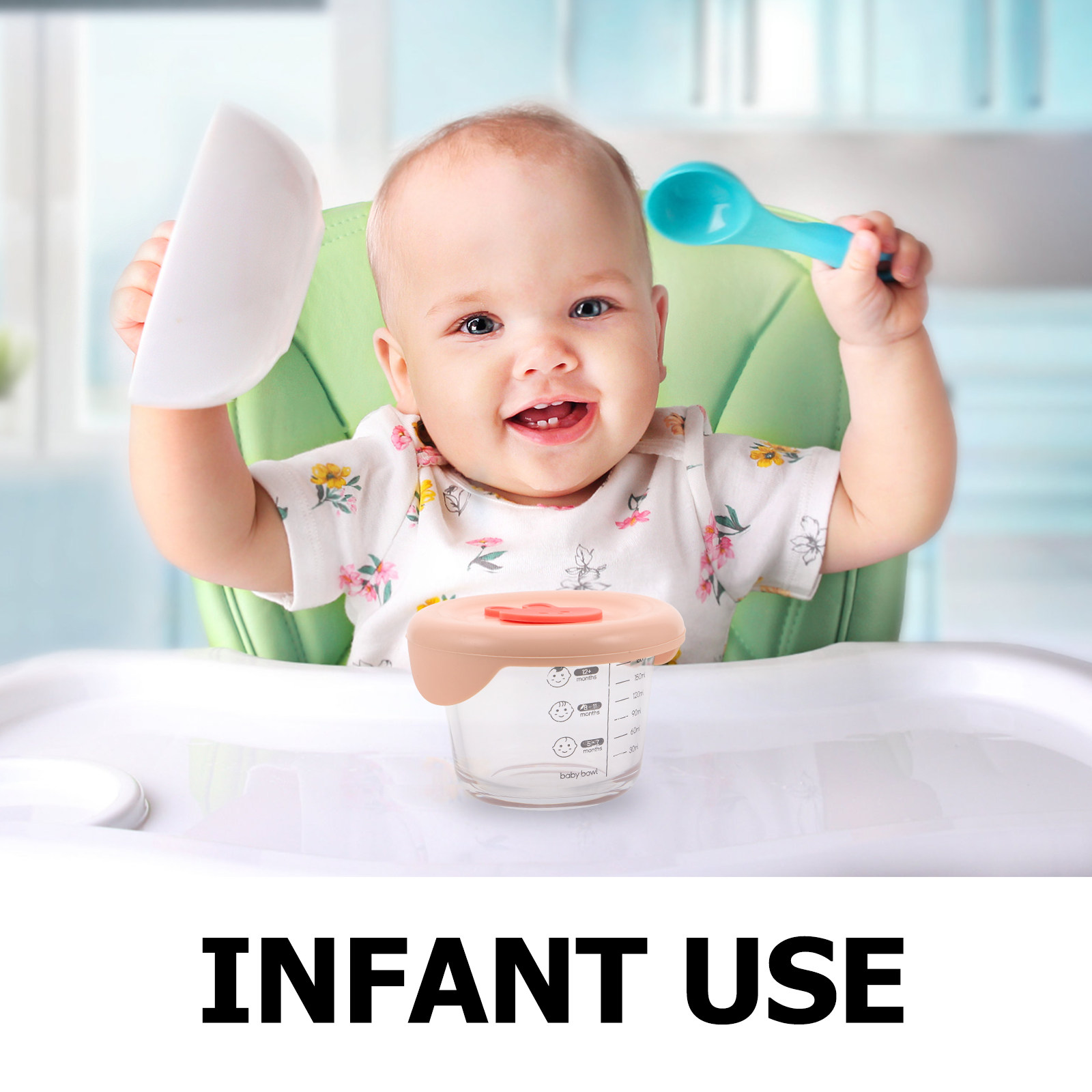 2 Adet Bebek Maması Saklama Ka - Baby Food Glass incelemesi ve fiyatı
