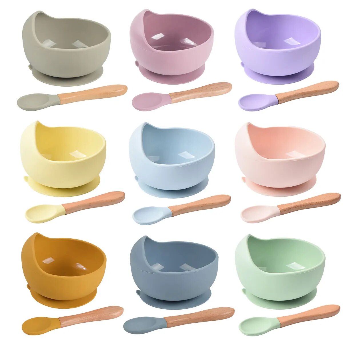 Çocuklar için 2 adet silikon b - Baby Food Utensils incelemesi ve fiyatı