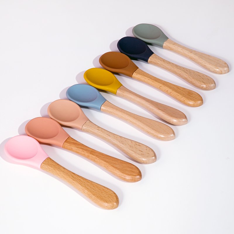Besleme Ahşap Saplı Silikon Ka - Baby Food Utensils incelemesi ve fiyatı